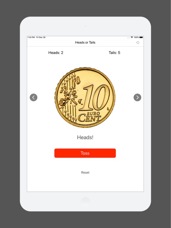 Heads or Tails - Coin Tossing