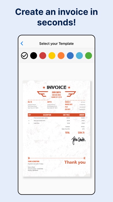 Invoice Maker & Billing Appのおすすめ画像1