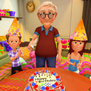 虛擬爺爺生日聚會