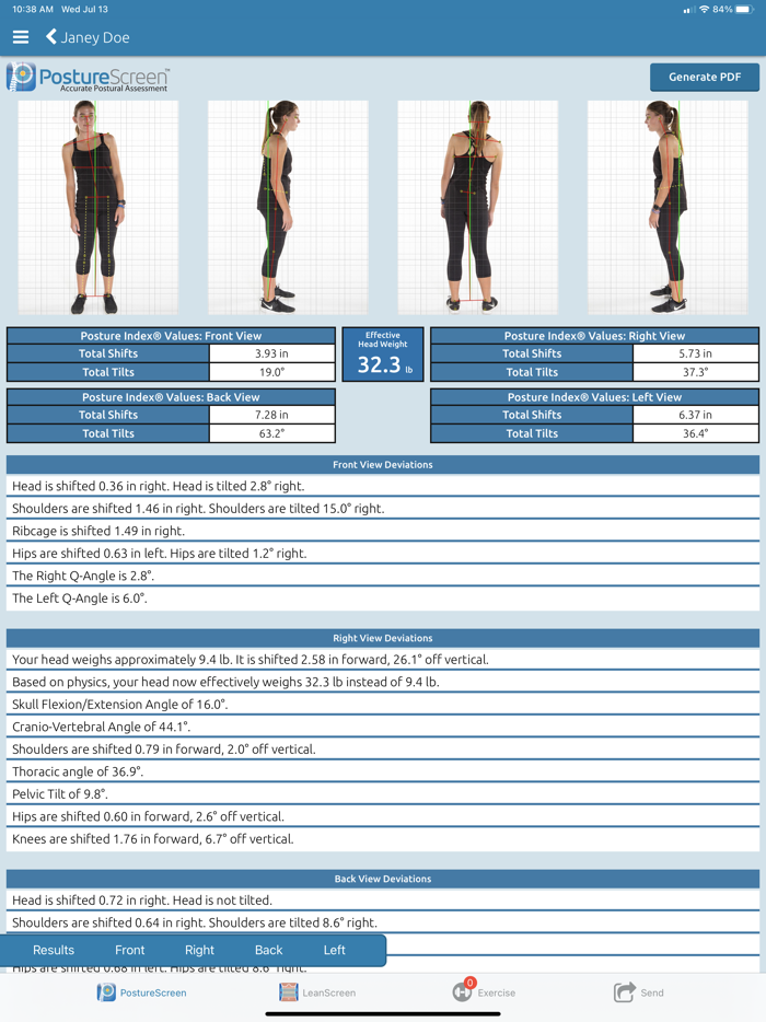 PostureScreen Mobile