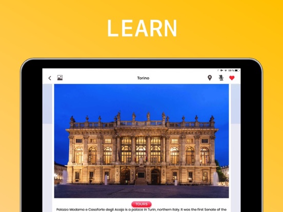 Turin Travel Guide . iPad screenshot 5 - Travel app