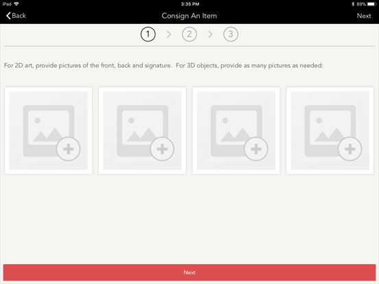 Sofe Design Auctions iPad screenshot 3 - Shopping app