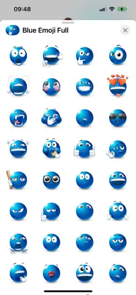 Game screenshot Blue Emoji apk