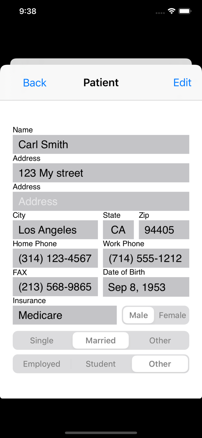 Family Medical Information