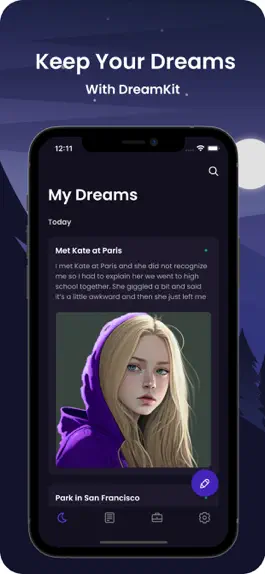Game screenshot DreamKit - Dream Journal mod apk