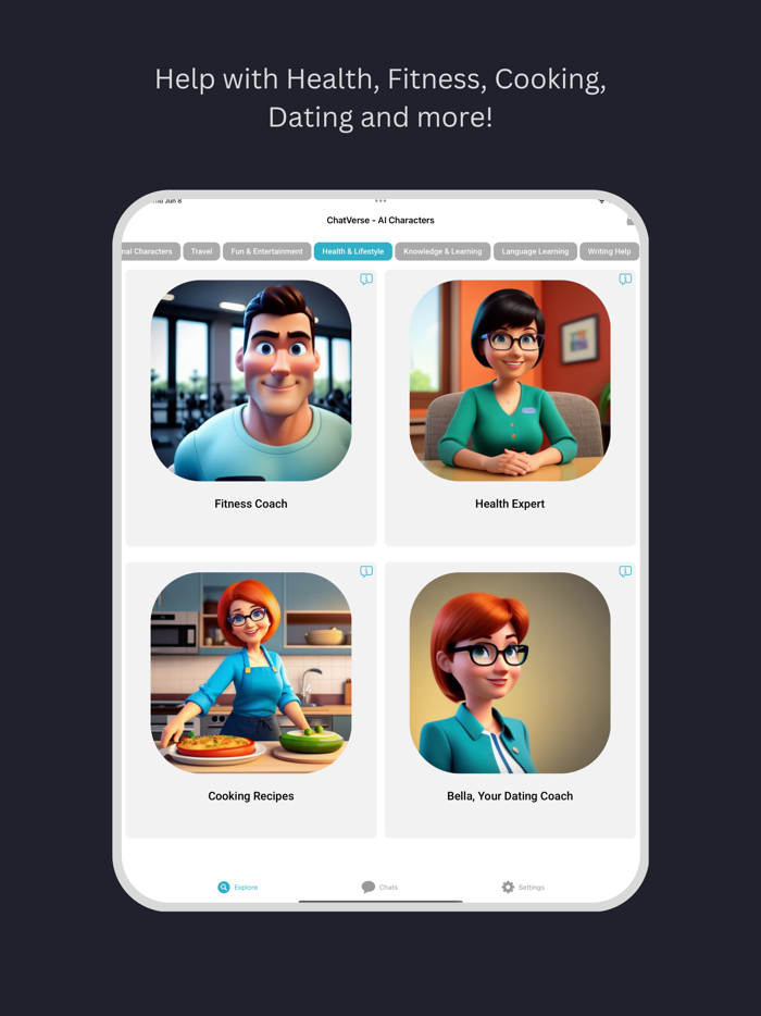 ChatVerse - AI Chat Characters