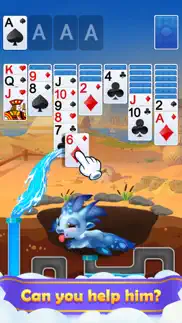 solitaire dragons iphone screenshot 1