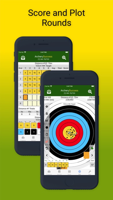 ArcherySuccess - Score & Plot Screenshot