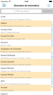 dicionário de informática iphone screenshot 1