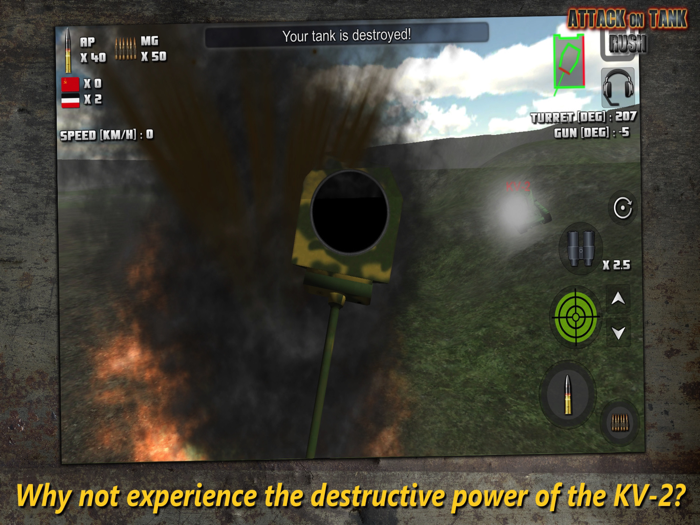 Attack on Tank - World War 2