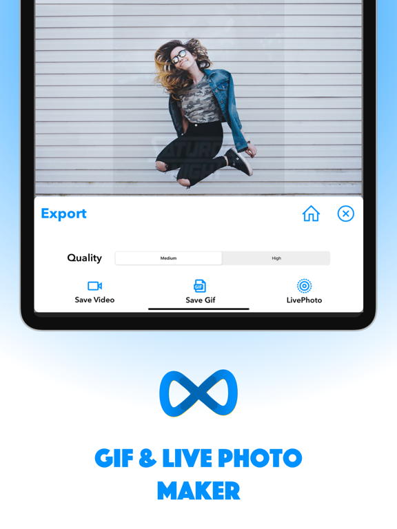 Screenshot #6 pour Loop Videos & GIF Maker