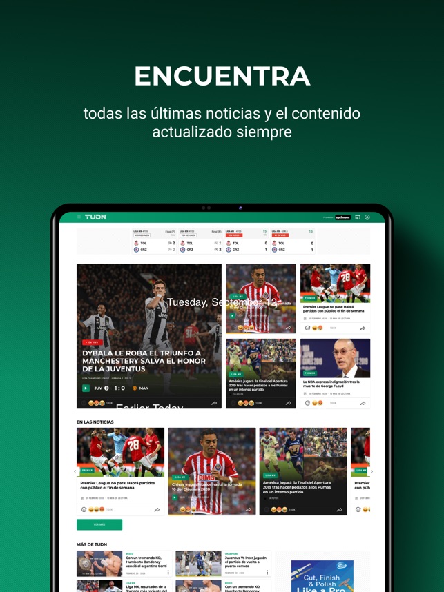 TUDN: TU Deportes Network su App Store