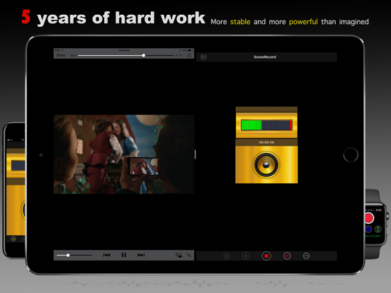 SceneRecord iPad screenshot 1 - Utilities app