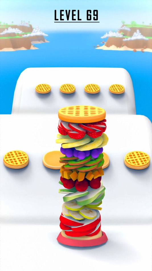 #5. Pancake Stack - Cake run 3d (iOS) By: Adnan Sohail