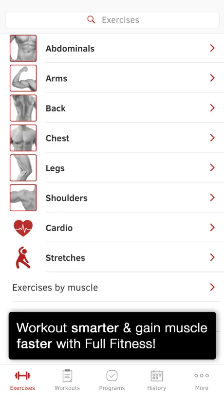 Full Fitness : Workout Trainer