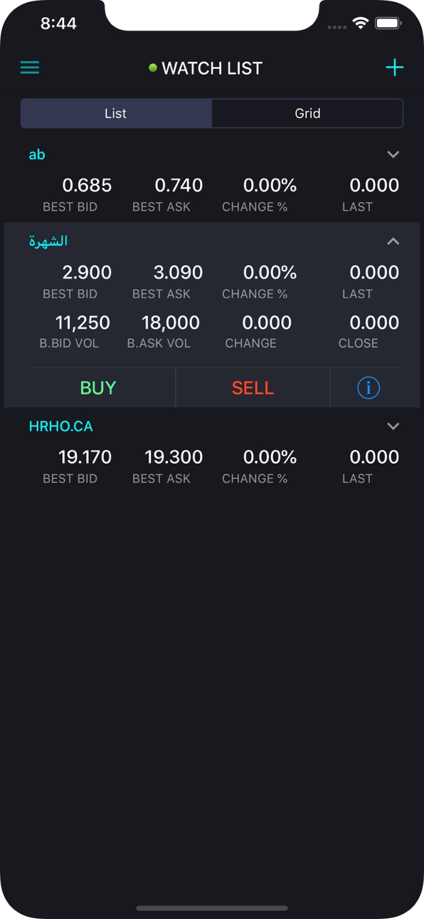iPhone screenshot
