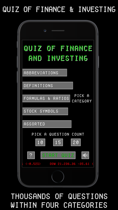 Screenshot #1 pour Quiz of Finance and Investing
