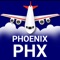 Flight arrivals and departures information for Phoenix Airport (PHX)