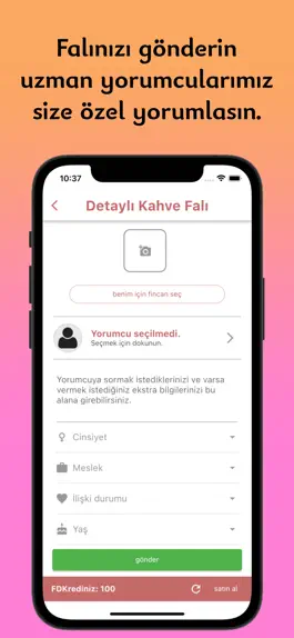 Game screenshot Fal Diyarı - Kahve Falı apk