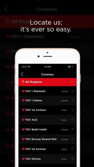 TGV Cinemas Screenshot