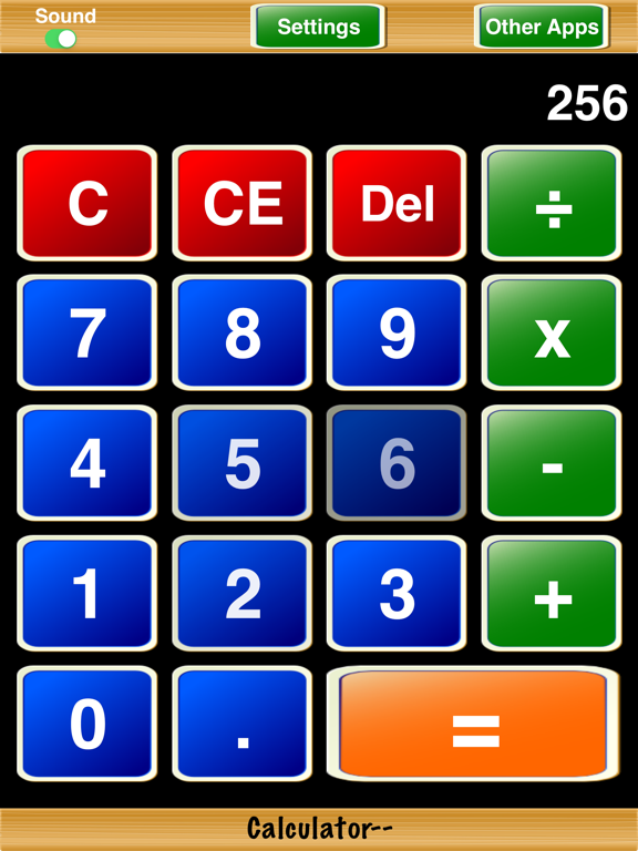 Calculator-- iPad screenshot 1 - Utilities app