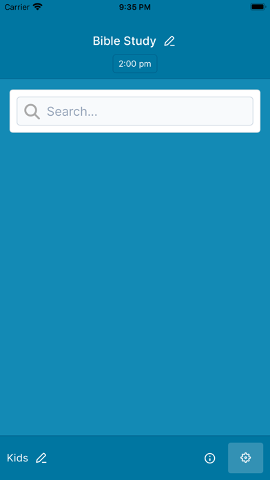 One Church Check-In Screenshot