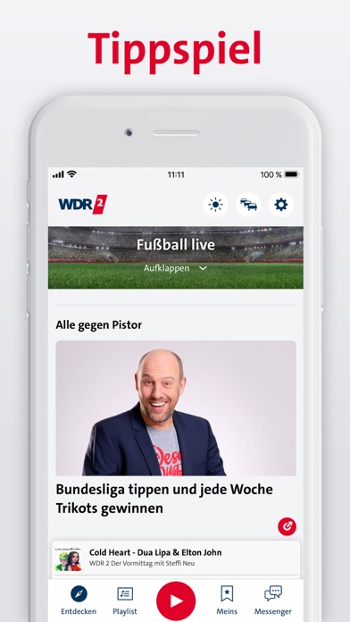 WDR 2 - Musik, Infos, Podcasts Screenshot