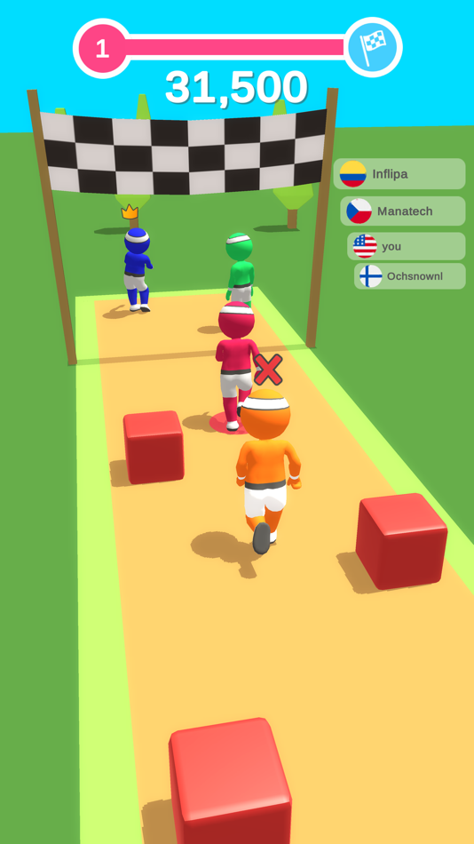 #6. PartyRun.io (iOS) 由: Henrique Silva