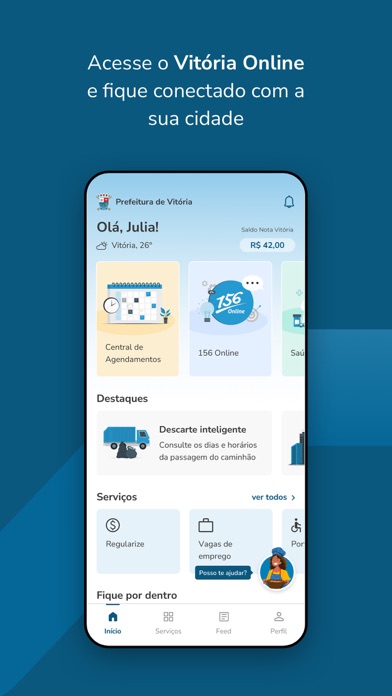 Vitória Online Screenshot