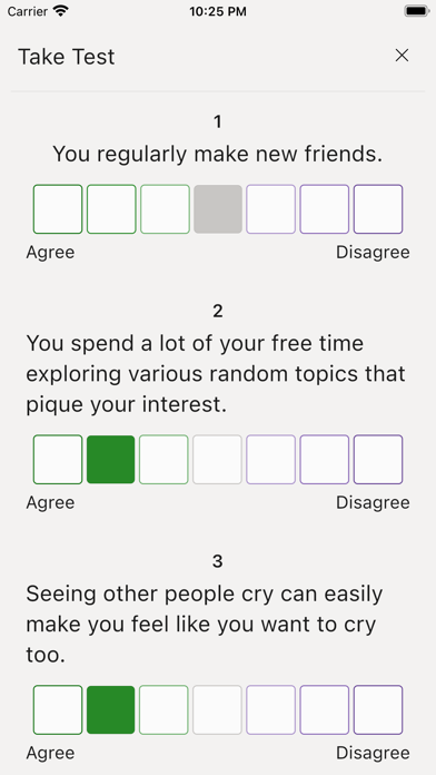 16 Personality Test - 60 Screenshot