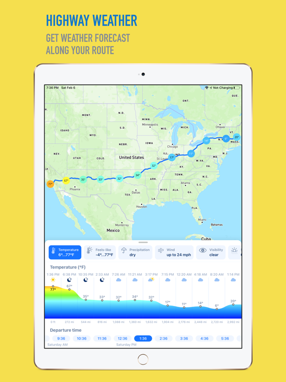 Screenshot #4 pour Highway Weather & Storm Radar