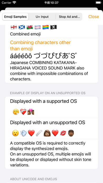 Emoji Analyzer Screenshot