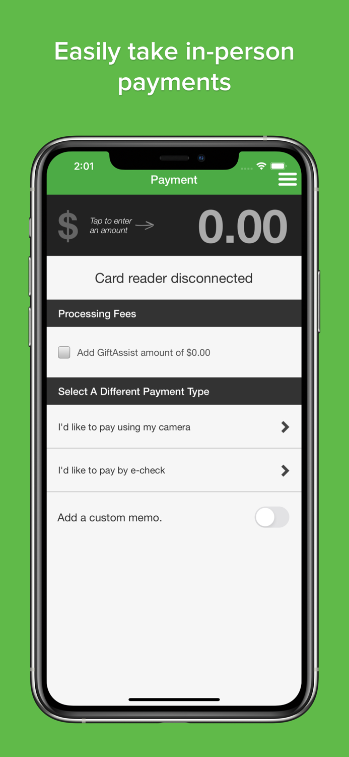 Qgiv Mobile Virtual Terminal