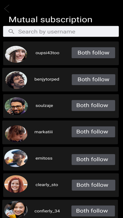 Followers Reports for Insta Screenshot