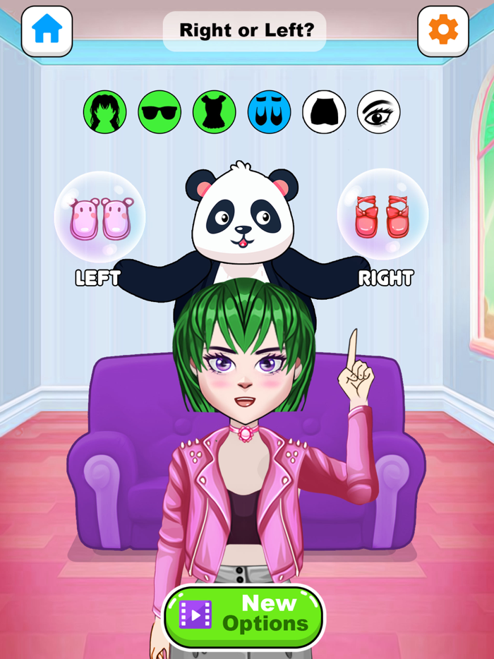 Left or Right Dress up Fashion