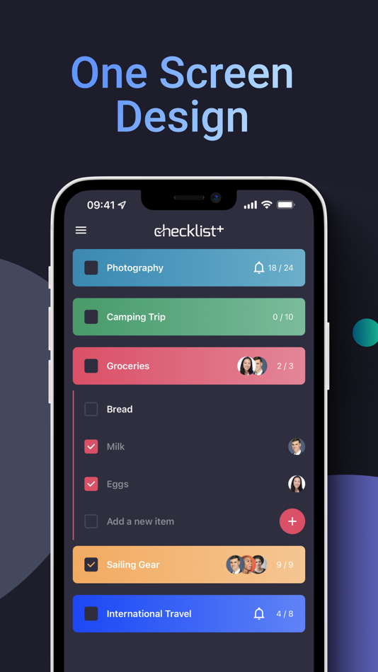 #1. Checklist+ (iOS) 由: Dynamic App Design LLC