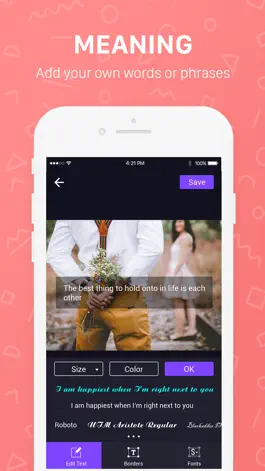 Game screenshot StatusMaker- Add text on photo mod apk