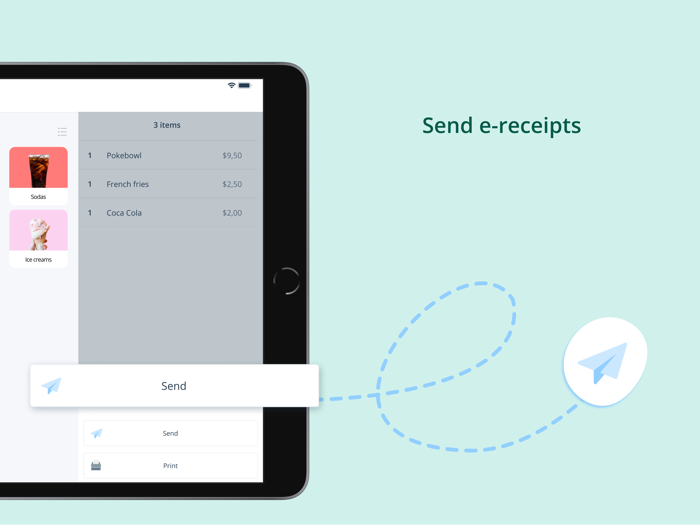 Tunder · Point of sale · POS
