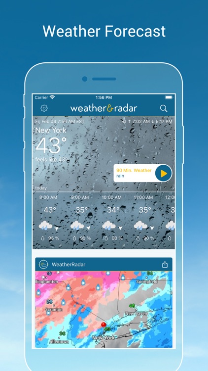 Weather & Radar - Storm alerts screenshot-0