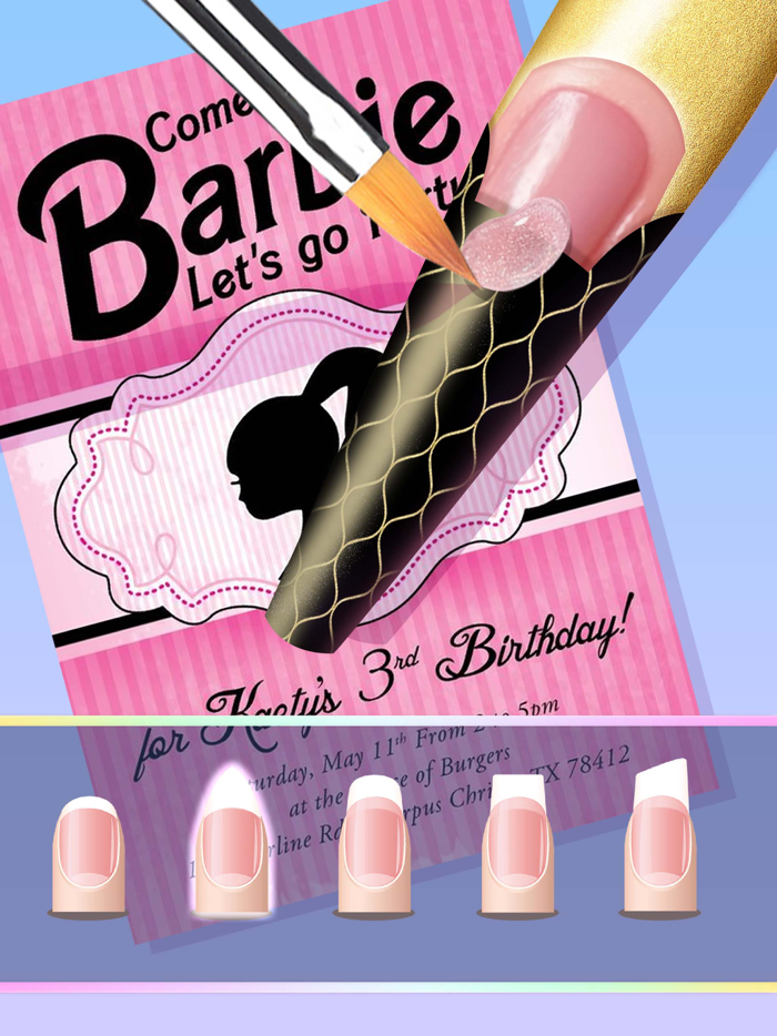 Nail Art -Girl Nail Salon Game