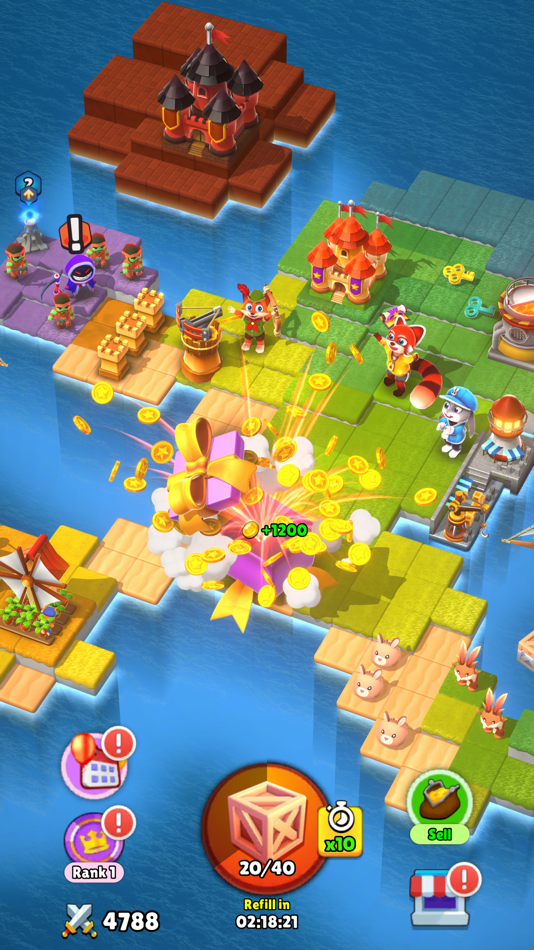 #2. Merge.io - Island Kingdom (iOS) Podle: Trèfle & Co. Game