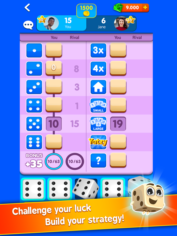 Screenshot #6 pour Yatzy Arena® - Yams Dice Jeux