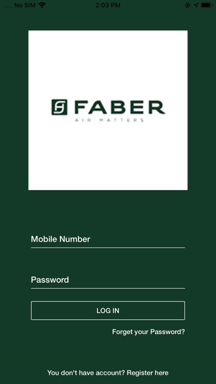 Faber Dealer App