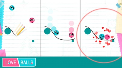 Screenshot 1 of Love Balls App