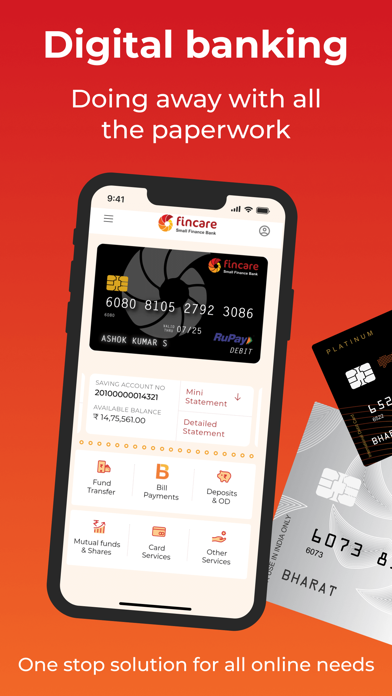 Fincare Mobile Banking Screenshot