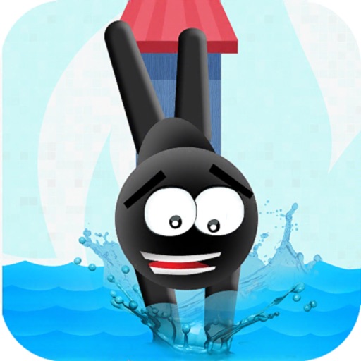 Stickman High Diving iOS App