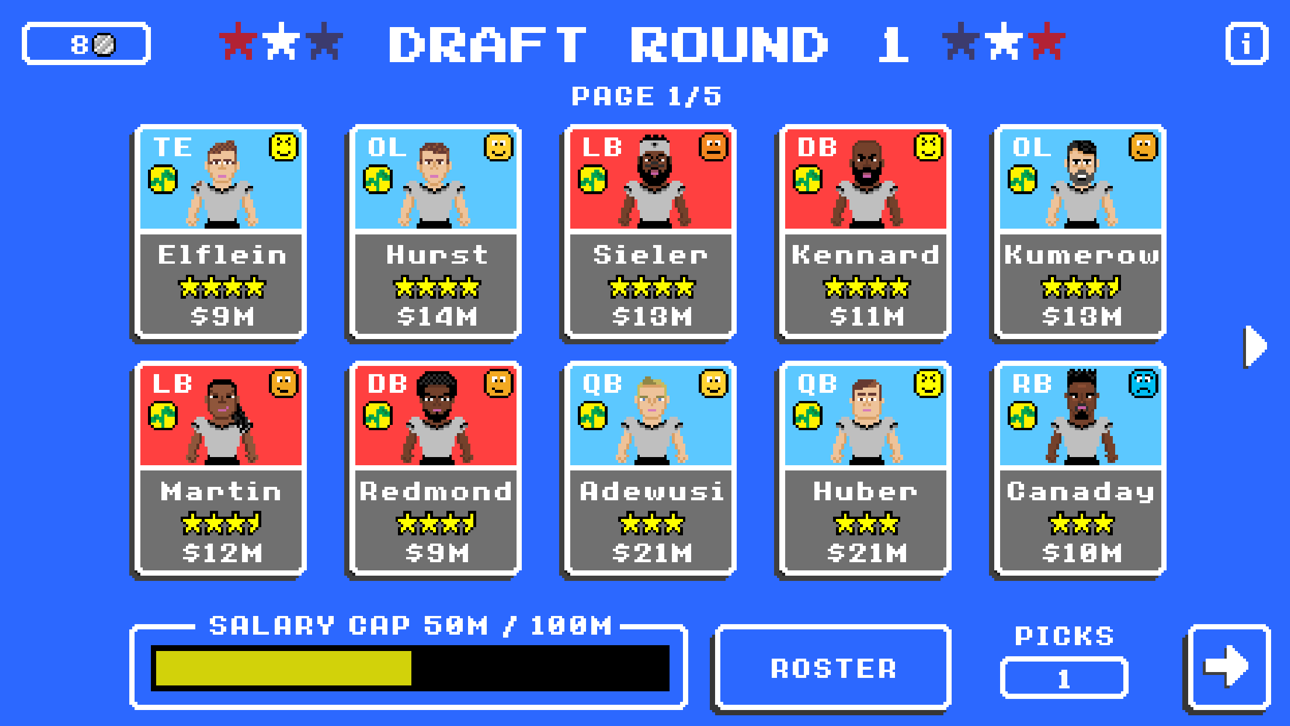 Retro Bowl screenshot 4