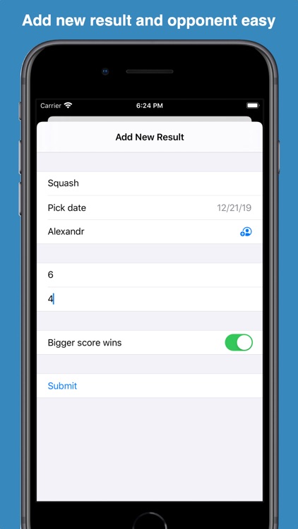 Score 1vs1: Keep Score