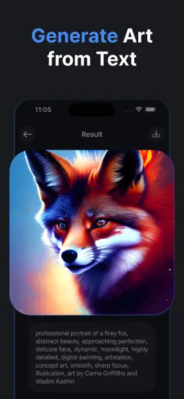 Game screenshot Fancy - AI Art Generator apk