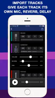 micswap multitrack: mic studio iphone screenshot 2